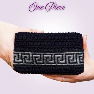 محفظة silver black